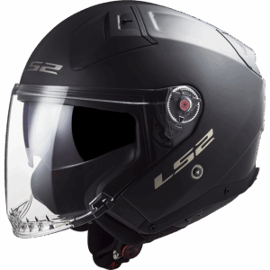 LS2 OF603 INFINITY II SOLID MATT BLACK-06 3XL