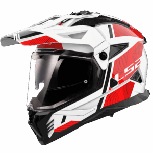 LS2 MX702 PIONEER II HILL WHITE RED-06 3XL