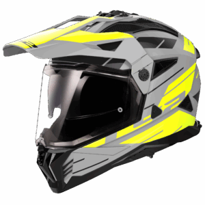 LS2 MX702 PIONEER II NAMIB M.GREY H-V YELLOW-06 3XL