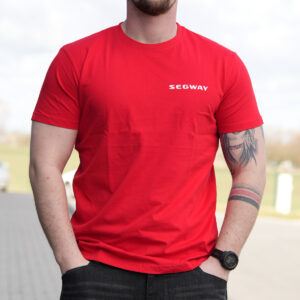 SEGWAY POWERSPORTS Red Men T-shirt M