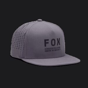 FOX Non Stop Tech Snapback Hat - OS, Steel Grey