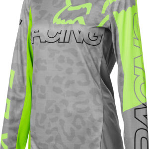 FOX Wmns 180 Skew Jersey - M, Steel grey MX