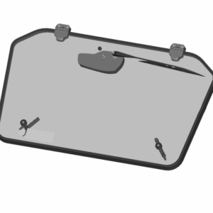 Windshield with wiper, washer Segway Villain SX10 (2022-XX) (NOT work with original roof)