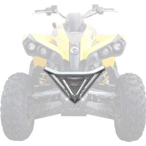 XRW FRONT BUMPER X10 POLISHED - CAN-AM RENEGADE 500/800