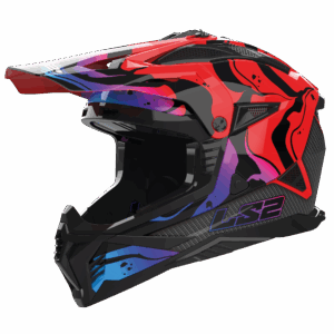 LS2 MX708 FAST II WASH RED-06 XS