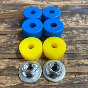 FASST 4 Blue Compression, 2 Yellow Rebound, 2 Washers, 2 Nuts