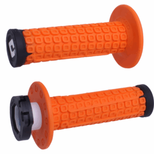ODI GRIPS NOMAD w/D30 Lock-On Off-Road Grip ORANGE/Black/Black