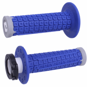 ODI GRIPS NOMAD w/D30 Lock-On Off-Road Grip BLUE/Grey/Grey