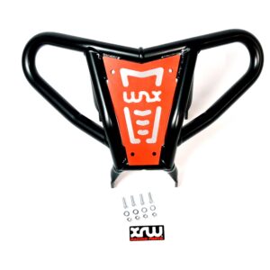 XRW FRONT BUMPER X17 BLACK PHD RED - HONDA TRX 450