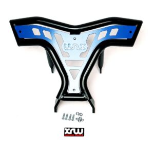 XRW BUMPER X16 Black - PHD BLUE - SUZUKI LTZ 400