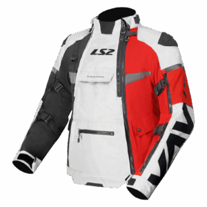 LS2 X-MASTER MAN JACKET BLACK GREY RED XXL