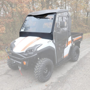 Přední panel (okno, stěrač, ostřikovač) pro kabinu UTV LINHAI 1100 DIESEL