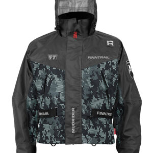 Finntrail Jacket Mudrider Camo Grey S
