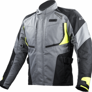 LS2 PHASE MAN JACKET GREY BLACK YELLOW 4XL
