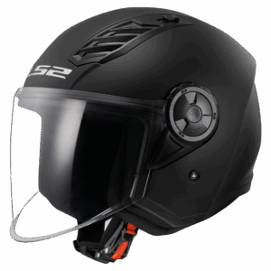 LS2 OF616 AIRFLOW II SOLID MATT BLACK-06 XS