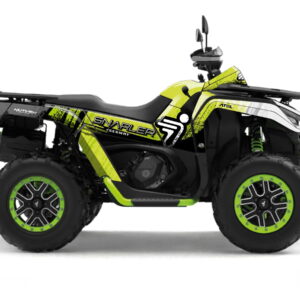 GRAPHIC STICKER KIT for Segway Snarler AT6-L green neon