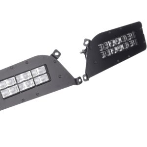 SHARK LED Headlights for Polaris ATV, UTV with Backlight, 2pcs