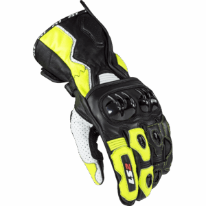 LS2 SWIFT RACING GLOVES BLACK NEON YELLOW XXL