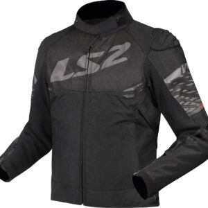 LS2 APEX LADY JACKET BLACK DARK GREY 3XL