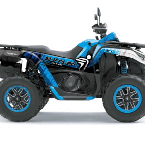 GRAPHIC STICKER KIT for Segway Snarler AT6-L blue
