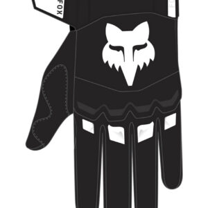 FOX Dirtpaw Glove - Black - M, Black/White MX24