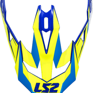 LS2 PEAK MX470 NIMBLE WHITE BLUE YELLOW