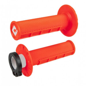 ODI GRIPS MX Lock-on v2 Half-Waffle FLO Orange
