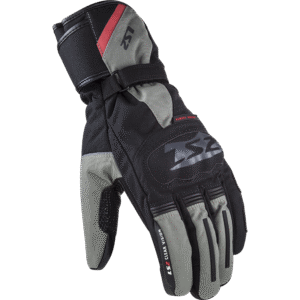LS2 SNOW MAN GLOVES BLACK GREY S