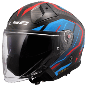 LS2 OF603 INFINITY II C URUS BLUE RED-06 XS