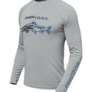 Finntrail Longsleeve Wave Fish Grey XL