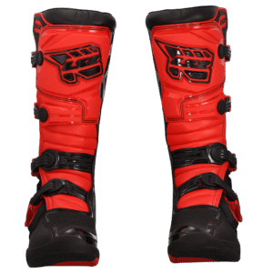 LS2 RAPTOR MAN BOOTS BLACK RED 44