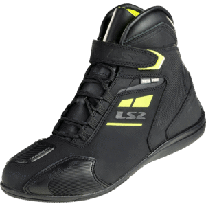 LS2 GARRA MAN BOOTS WP BLACK H-V YELLOW 47