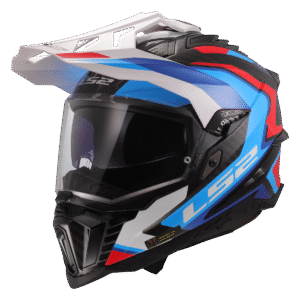 LS2 MX701 EXPLORER C FRONTIER II WHITE BLUE-06 XXL