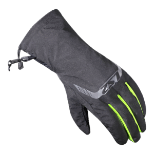 LS2 THERMORAIN GLOVES BLACK H-V YELLOW XS-S