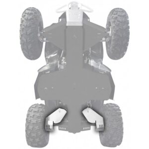 XRW REAR A-ARM GUARDS ALU - RENEGADE 650/1000 XXC 2017