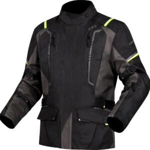 LS2 NARVIK MAN JACKET GREY BLACK H-V YELLOW S