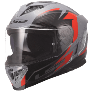 LS2 FF818 STORM III DYNAMO GREY RED L