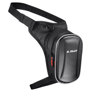 LS2 LLB-03 Leg Bag 900D film/PVC Carbon Grain Black 4.5L