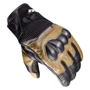 LS2 OCTANE WP LEATHER MAN GLOVES BLACK BROWN XXL