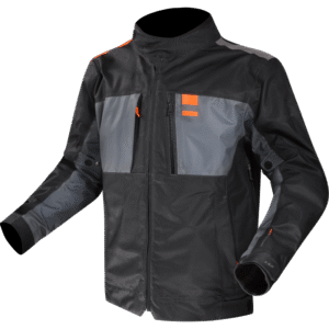 LS2 TITANIUM MAN JACKET BLUE H-V ORANGE XL