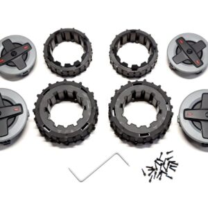 Roborock Rough Terrian Wheels for AWD Black