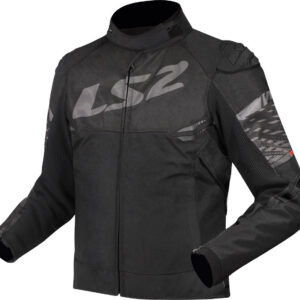 LS2 APEX LADY JACKET BLACK DARK GREY L