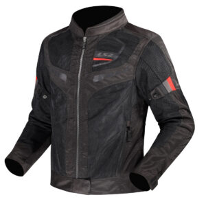 LS2 GARDA AIR LADY JACKET BLACK RED 3XL