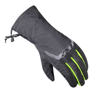 LS2 THERMORAIN GLOVES BLACK H-V YELLOW XL-3XL