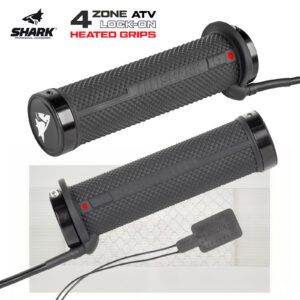SHARK 4ZONE LOCK-ON HEATED GRIPS + THUMB AND SEAT WARMER