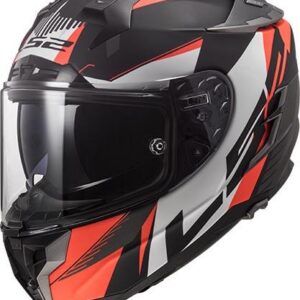 LS2 FF327 CHALLENGER SQUADRON MATT FLUO ORANGE (PINLOCK) XXL