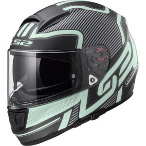 LS2 FF397 VECTOR ORION Matt Black Light XXL