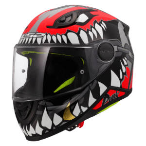 LS2 FF812 KID PUNK GREY RED L