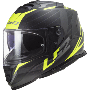 LS2 FF800 STORM II NERVE M.BLACK H-V YELLOW-06 M