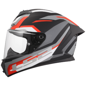 LS2 FF820 RAPID III HYPER BLACK RED XL